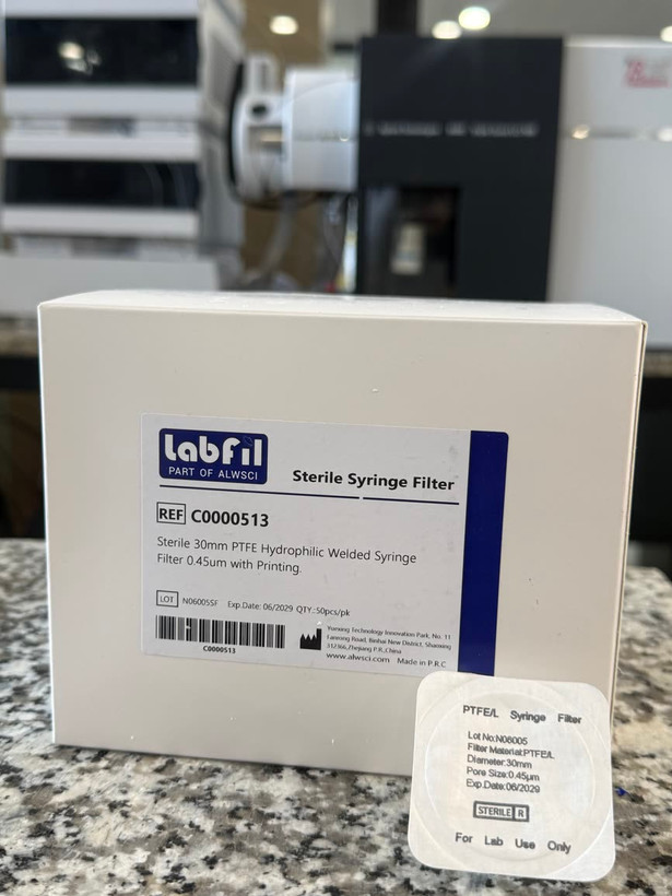 فیلتر سرسرنگی استریل Labfil 30mm PTFE 0.45um